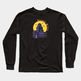 Full Moon Village Witch Long Sleeve T-Shirt